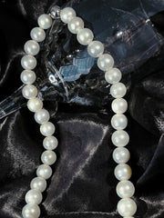 “Celestial Grace” – 925 Silver Pearl Necklace